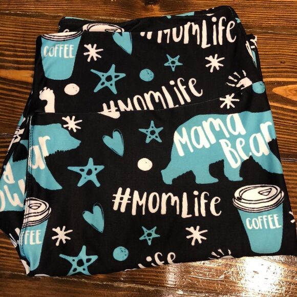 Leggings for a Purpose #momlife, mommabear leggings - Picture 5 of 5